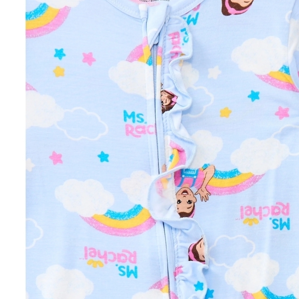 Ms Rachel Rainbows and Character-Size 6-9 Mos NWT - Picture 2 of 5
